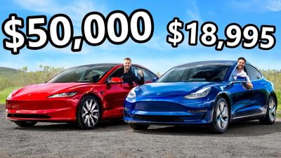 How The Cheapest Tesla Model 3 Compares To A $50,000 New One
