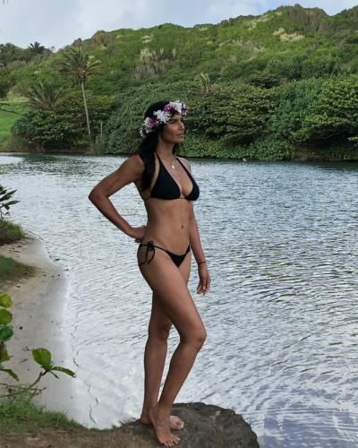 Padma Lakshmi Radiates Elegance In Beachside Photoshoot