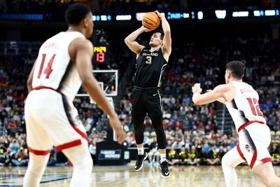 Jack Gohlke set an NCAA tournament record for 3-pointers two games into March Madness