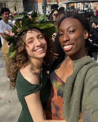 Paola Egonu's Joyful Selfies Showcase Friendship And Connection