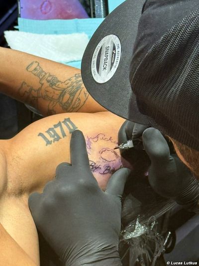 Photos: Andre Lima’s bite-mark Las Vegas tattoo trip after UFC on ESPN 53