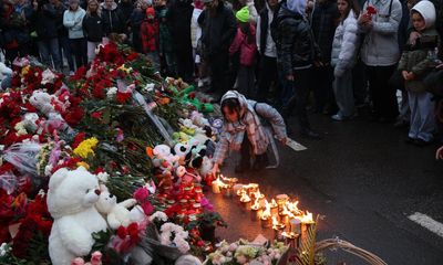 Moscow concert hall attack: death toll raised to 137 as White House says Ukraine had ‘no involvement whatsoever’– as it happened