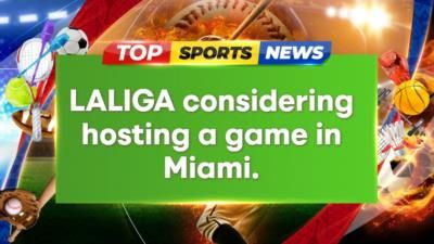 LALIGA President Tebas Revives Plans For Miami Game Amid Challenges
