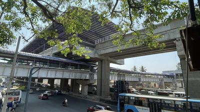 Bengaluru | FoB between Krishnarajapuram railway station and K.R. Pura metro station facing three-month delay