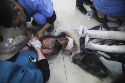 Israeli Raid On Gaza Hospital Raises Humanitarian Concerns