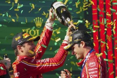Ferrari's Sainz Ends Red Bull's Winning Streak In Australia