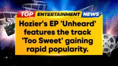 Hozier's 'Too Sweet' EP Debuts At No. 2 On Spotify