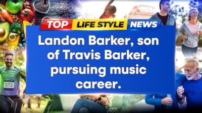 Travis Barker's Son Landon Making Waves In Music…
