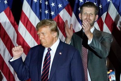 Eric Trump laughed at over dad's bond