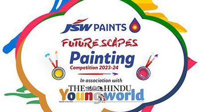 Over 210 schoolchildren take part at JSW Paints and The Hindu Young World painting contest