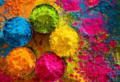 Holi being celebrated throughout with joy and fervour