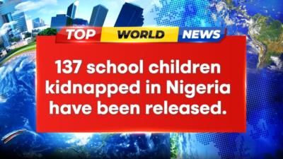 137 Kidnapped Nigerian School Children Released By Armed Gunmen