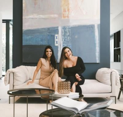 Chiquinquirá Delgado And Friend Relax In Luxurious Comfort