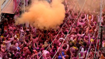 Hyderabad gets splashed with colours of Holi