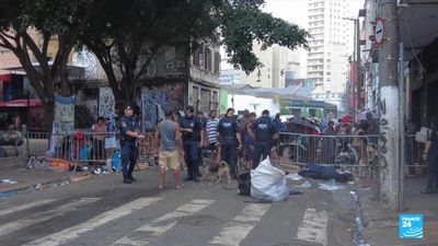 Inside Cracolandia, Sao Paulo's neighbourhood of open-air drug use