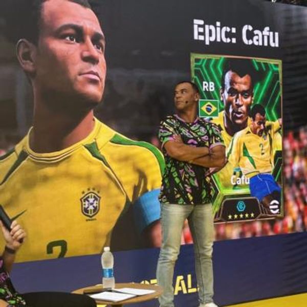 Cafu's Timeless Charisma: A Stylish Pose
