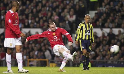 Golden goal: Wayne Rooney for Manchester United v Fenerbahce (2004)