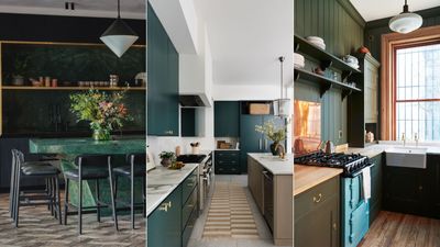 Dark green kitchens are the new gray – here's how to bring this sophisticated moody shade into your home