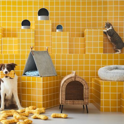 IKEA has just launched a pet collection featuring some seriously stylish cat and dog beds