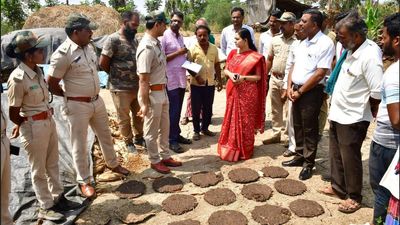 Officials told to disburse relief for death of calf in leopard attack in Dharwad district