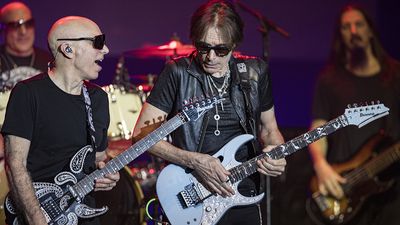 “My face has melted”: Steve Vai and Joe Satriani cover Metallica’s Enter Sandman during opening Satch/Vai Tour show – and give their first-ever collaborative single its live debut