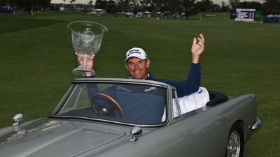 Watch The Hilarious Moment Padraig Harrington Drives Around In A Tiny Sports Car Following Latest Victory