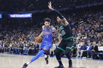 NBA moves April 3 Thunder vs. Celtics matchup to ESPN