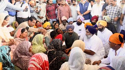 Punjab hooch tragedy: Akali Dal chief meets families of victims in Sangrur