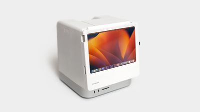 Someone combined the iPad mini and the Mac Studio into a desktop dock and it's perfect