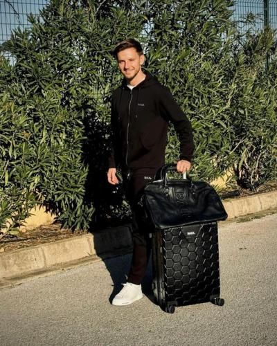 Ivan Rakitic: Stylish Elegance Amidst Natural Beauty