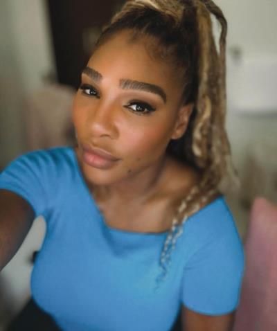 Serena Williams Radiates Elegance And Confidence In Blue Outfit