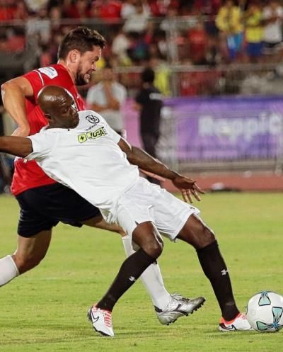 Claude Makelele Shines In Football Match Against Chile