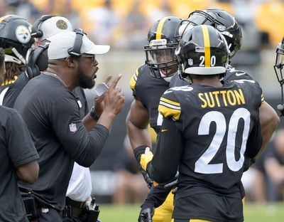 Mike Tomlin shoots down interaction with ex-Steelers CB Cameron Sutton: ‘None of your business’