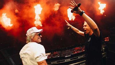 Jon Bon Jovi joined trance DJ Armin van Buuren onstage in Miami at the weekend and 60,000 ravers look like they enjoyed the moment very much