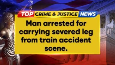 Man Arrested For Removing Severed Leg From Train Accident Scene
