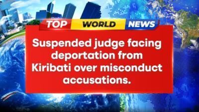 Suspended Australian Judge Challenges Deportation In Kiribati