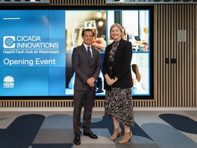 Cicada-run biomedical incubator opens in Western Sydney