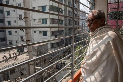 Cars before people: how chaotic, polluted Dhaka is failing its elderly citizens