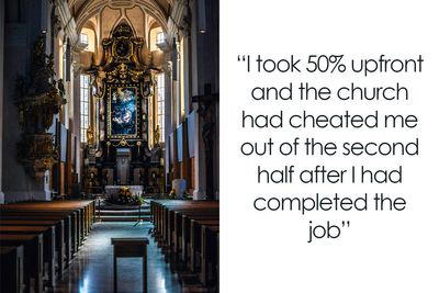 Church Demands Tradesman Take Down A Review Or Get Sued, He Shuts Them Down With Another Review