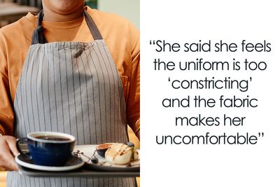 People Support This Boss For Refusing To Completely Change The Uniform For One Plus-Size Worker