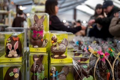 Swiss Chocolatiers Bank On The Easter Bunny As Cocoa Costs Soar