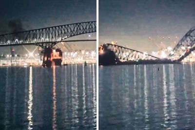 Baltimore Bridge Collapses After Large Ship Collision, 20 People And Several Vehicles Fall Into The River – Updated