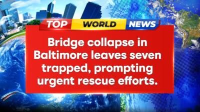 Baltimore Bridge Collapse: Rescue Efforts Underway For Seven People