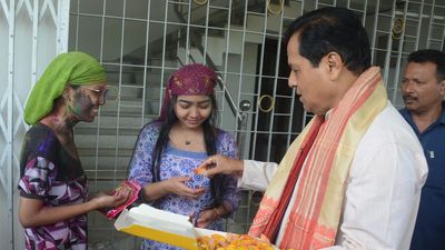 Union Minister Sarbananda Sonowal files nomination from Assam’s Dibrugarh seat