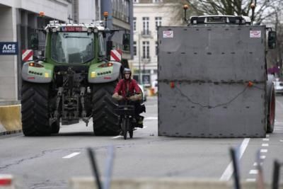 EU Agriculture Ministers Face Protests Over Farming Crisis