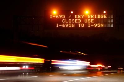 Rescue Operations Underway Near Francis Scott Key Bridge In Baltimore