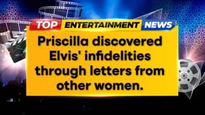 Priscilla Presley Reveals Discovering Elvis' Affairs Through Letters.