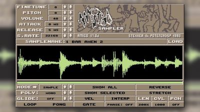 "Hands down the best Amiga emulation I've ever used!": This old-school sampling plugin gets you the retro sound of the Commodore Amiga for only £10