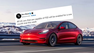 All Teslas In The U.S. Will Get A Month Of FSD For Free This Week