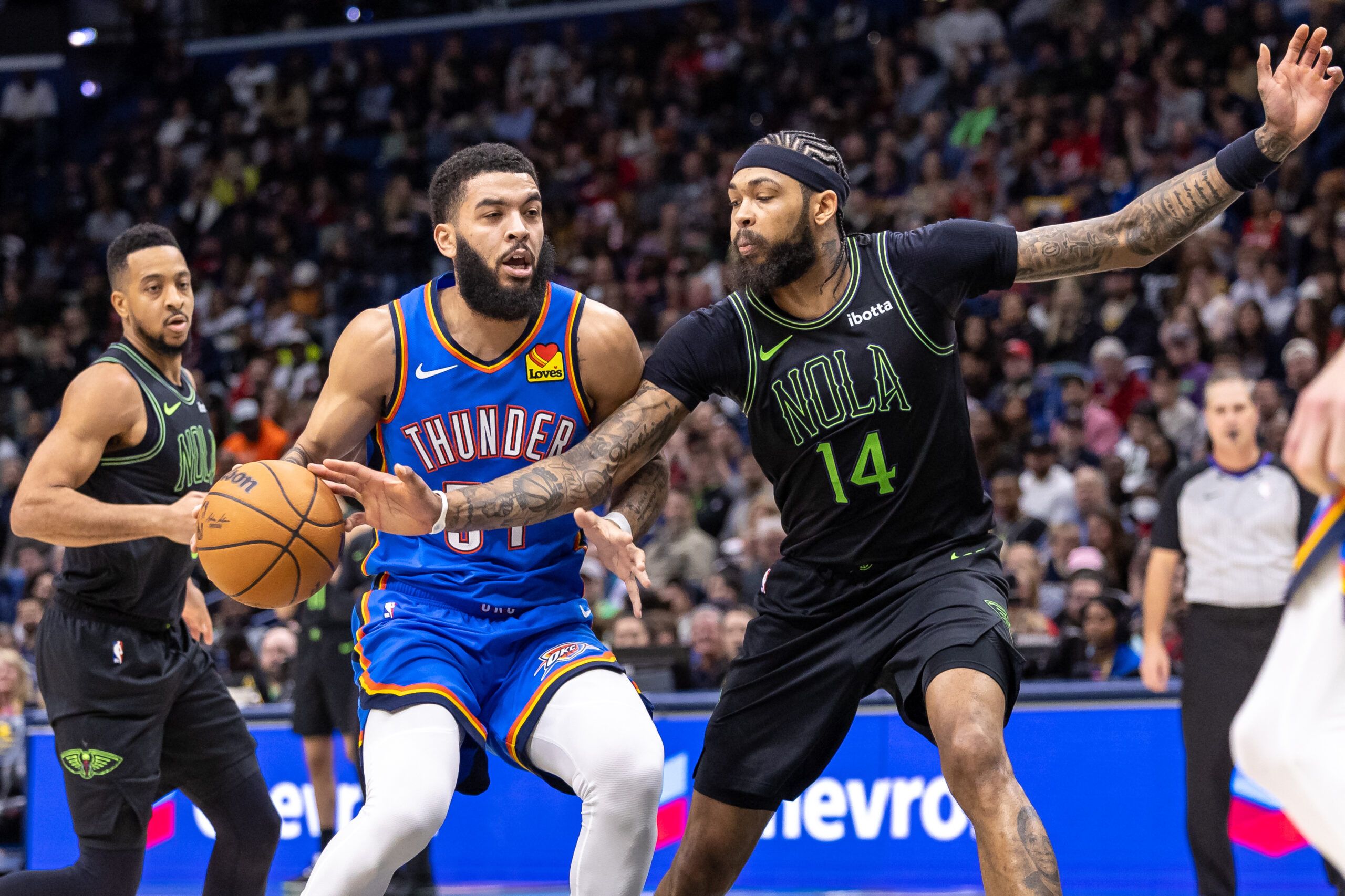 Full injury report for Tuesday’s Thunder vs. Pelicans…